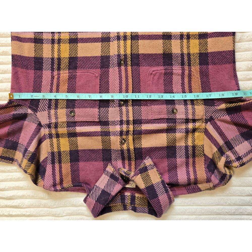 Faherty Legend Sweater Shirt Lolita Plaid - Picture 9 of 11
